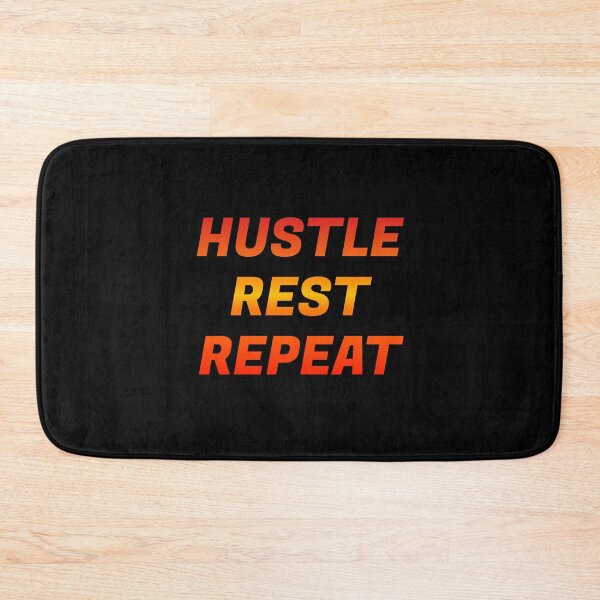 Item preview, Hustle Rest Repeat - Hustle quotes designed and sold by Inspirationmotivation.
