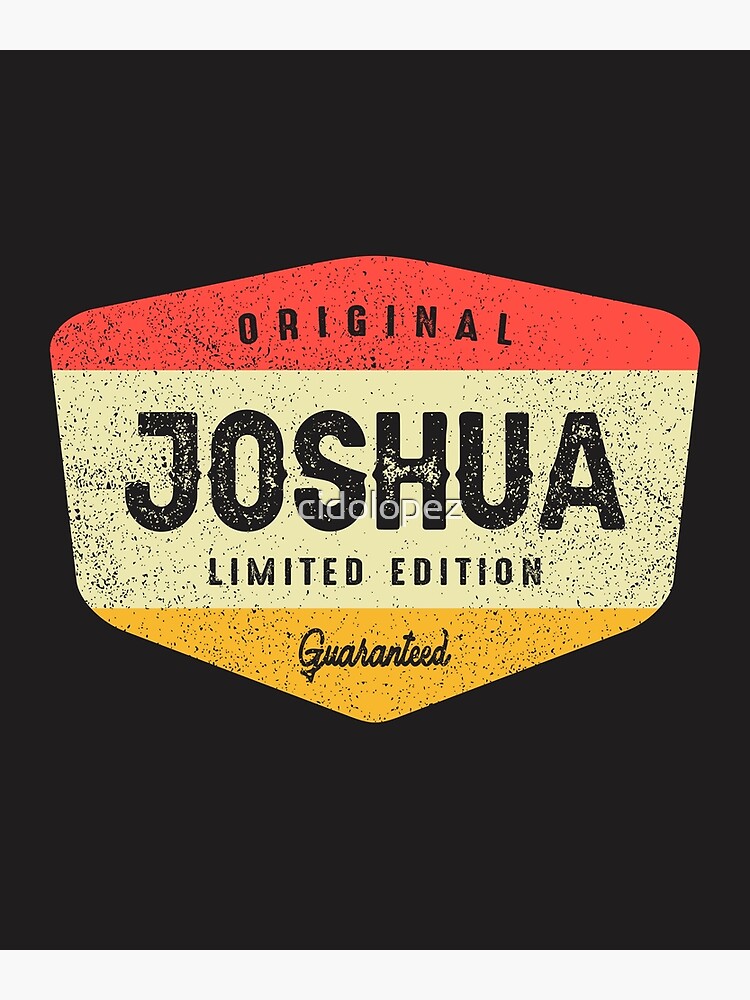 What was Joshua'S Original Name  