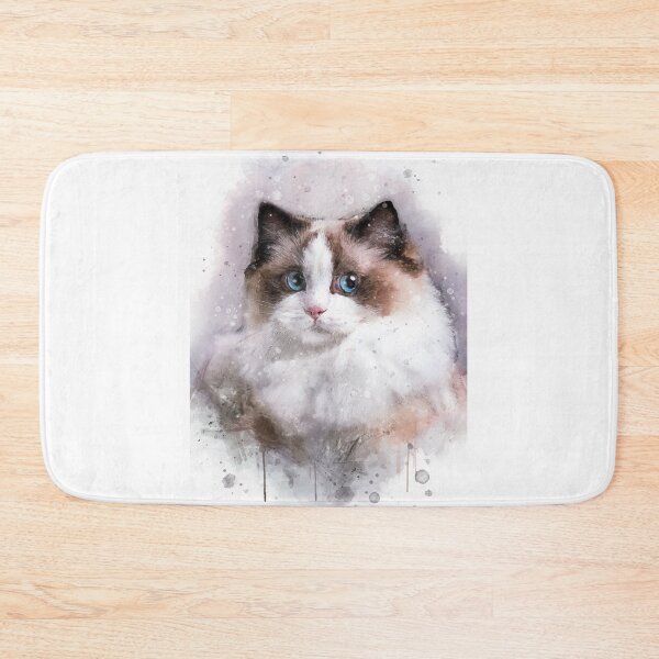 Item preview, Ragdoll watercolor designed and sold by PetsArt.