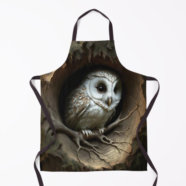 Item preview, Majestic snow owl in a tree designed and sold by RK - Shop.