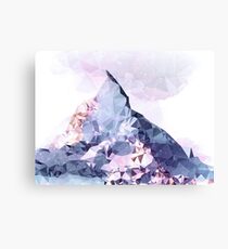 The Crystal Peak Canvas Print