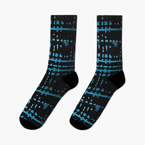 Item preview, Deconstructed Blue & Black Plaid designed and sold by PSCSCo.