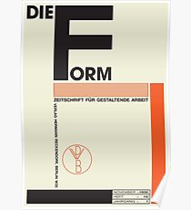 Bauhaus#1 Poster