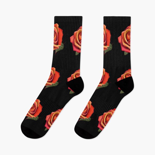 Item preview, Red and orange rose designed and sold by gramizzia.