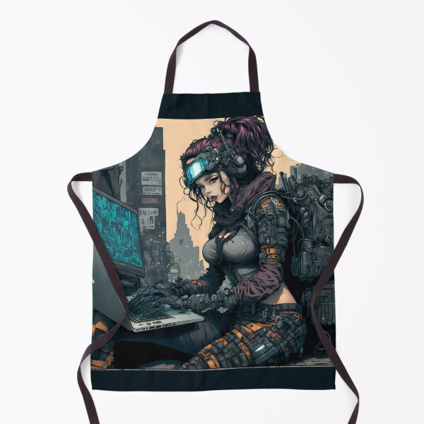 Item preview, anime hacker girl designed and sold by ManoloB.