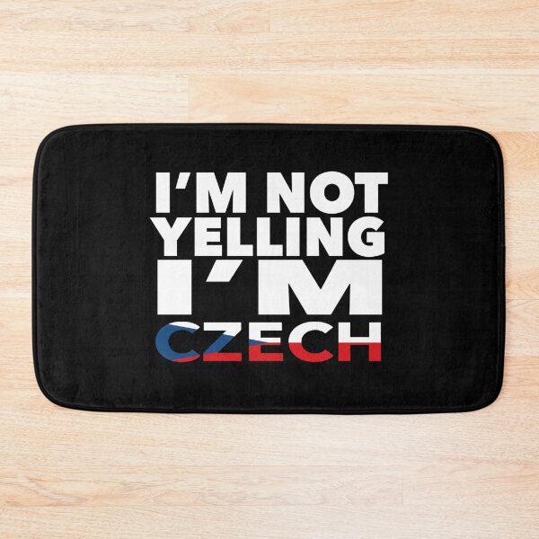 Item preview, Czech present - i'm not yelling, i'm Czech - Czech gifts - Czech flag - Czech Gift - Czech Decor designed and sold by babaorum.