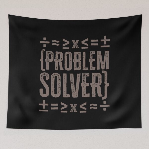 Item preview, Problem Solver: Human Calculator - Warm Gray designed and sold by Reconocer.