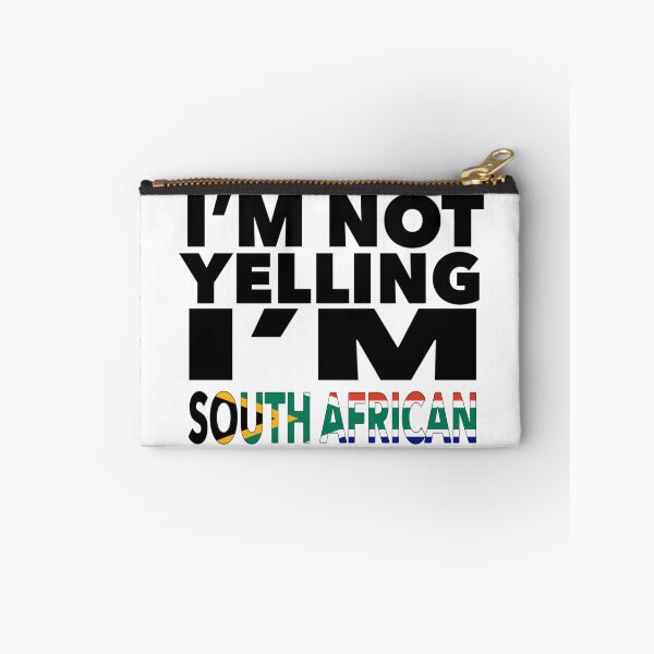 Item preview, South African present - i'm not yelling, i'm South African - South African gifts - South African flag - South African Gift - South African Decor designed and sold by babaorum.