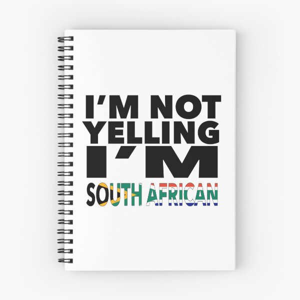 Item preview, South African present - i'm not yelling, i'm South African - South African gifts - South African flag - South African Gift - South African Decor designed and sold by babaorum.