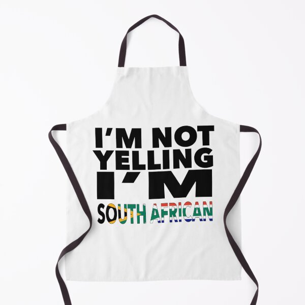 Item preview, South African present - i'm not yelling, i'm South African - South African gifts - South African flag - South African Gift - South African Decor designed and sold by babaorum.