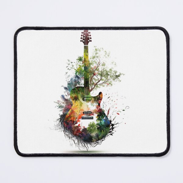 Item preview, Nature Guitare T-shirt Musicien Music Lover groupe Tee Shirt Musique Guitariste Cadeau Tee Shirt designed and sold by Pro-store ⭐⭐⭐⭐⭐.