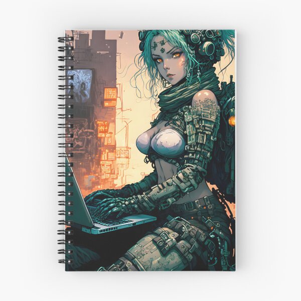 Item preview, anime hacker girl designed and sold by ManoloB.