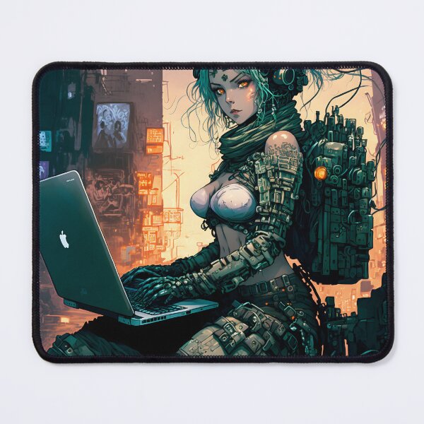 Item preview, anime hacker girl designed and sold by ManoloB.