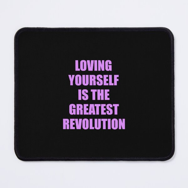 Item preview, Loving yourself is the greatest revolution - body positive quotes designed and sold by Inspirationmotivation.