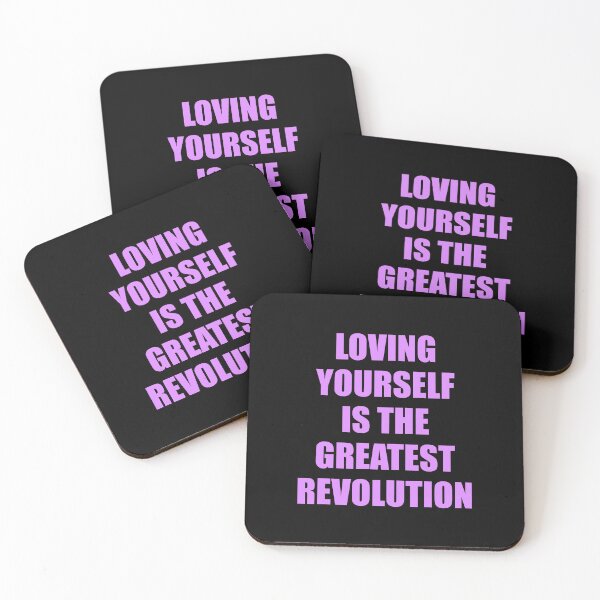Item preview, Loving yourself is the greatest revolution - body positive quotes designed and sold by Inspirationmotivation.