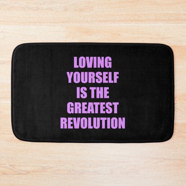 Item preview, Loving yourself is the greatest revolution - body positive quotes designed and sold by Inspirationmotivation.