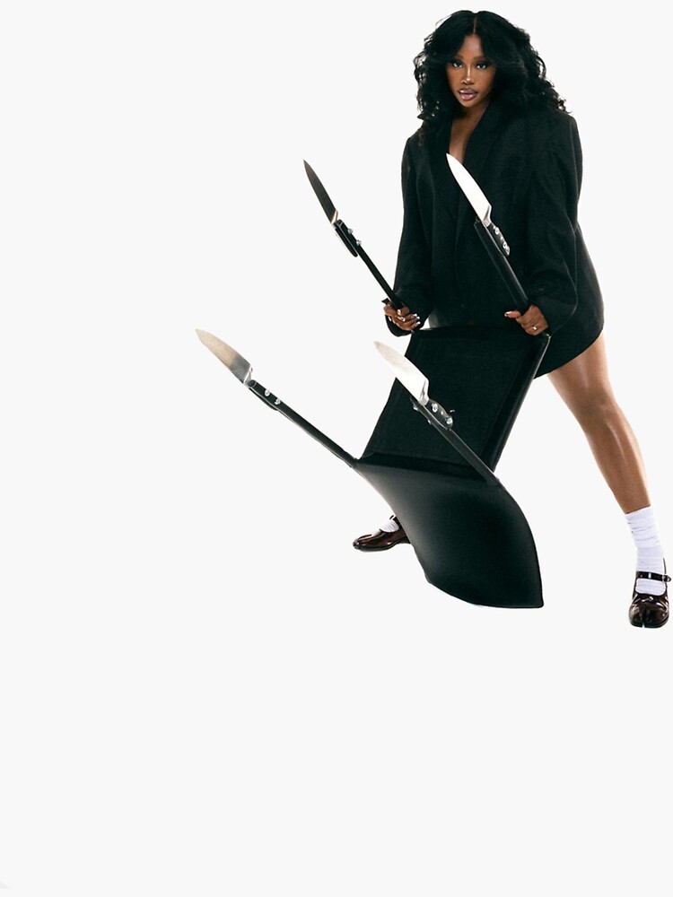 "SZA SOS Photoshoot Sticker" Sticker for Sale by FeelGoodEst | Redbubble