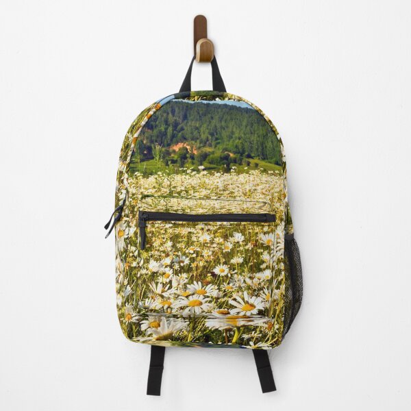 Item preview, A field full of Oxeye daisies on a summer's day. designed and sold by claireseyeview.