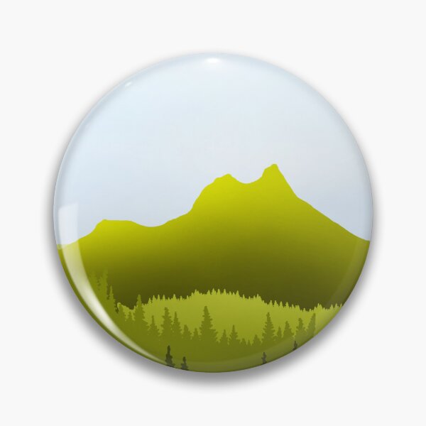 Item preview, Simple Mountain Forest designed and sold by Azriel Wiorek.