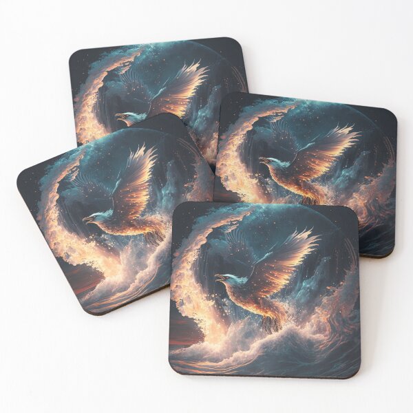 Item preview, The Phoenix Rising from the Ocean designed and sold by FethiC.