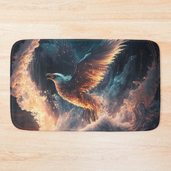 Item preview, The Phoenix Rising from the Ocean designed and sold by FethiC.