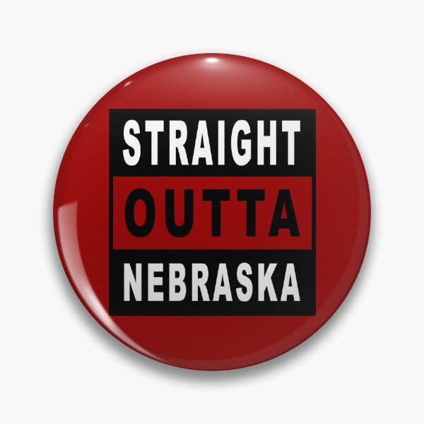 Artikelvorschau, Straight Outta Nebraska entworfen und verkauft von bennetthuskers.