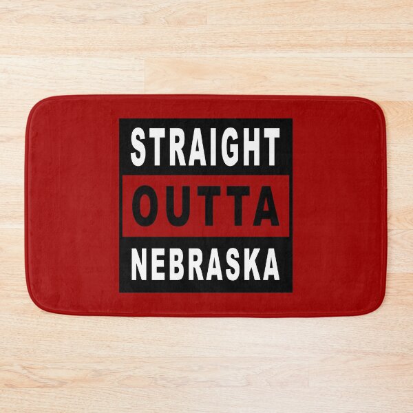 Item preview, Straight Outta Nebraska designed and sold by bennetthuskers.