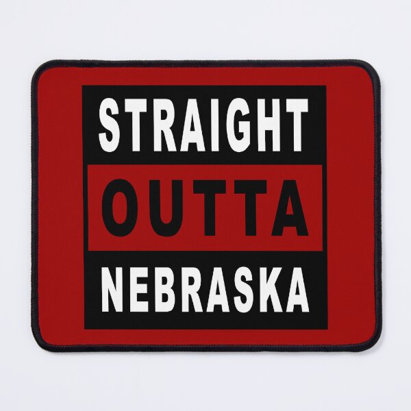 Item preview, Straight Outta Nebraska designed and sold by bennetthuskers.
