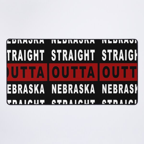 Artikelvorschau, Straight Outta Nebraska entworfen und verkauft von bennetthuskers.