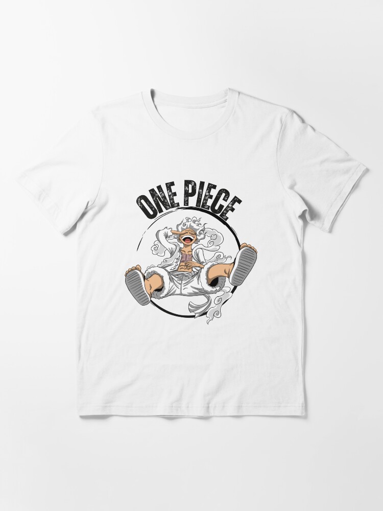 One Piece T-Shirts - Monkey D.Luffy Sun God Nika Gear 5 Luffy Graphic  T-shirt