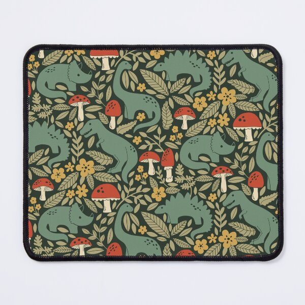 Item preview, Dinosaurs and Mushrooms designed and sold by latheandquill.