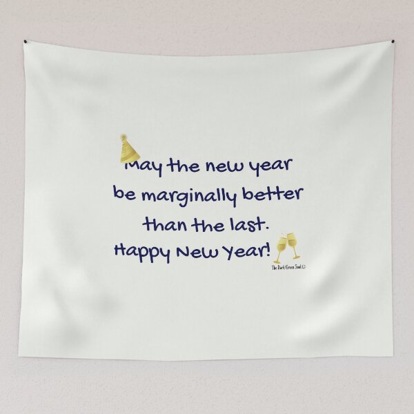 Item preview, Happy New Year! - Navy designed and sold by DarkGreenSoul.