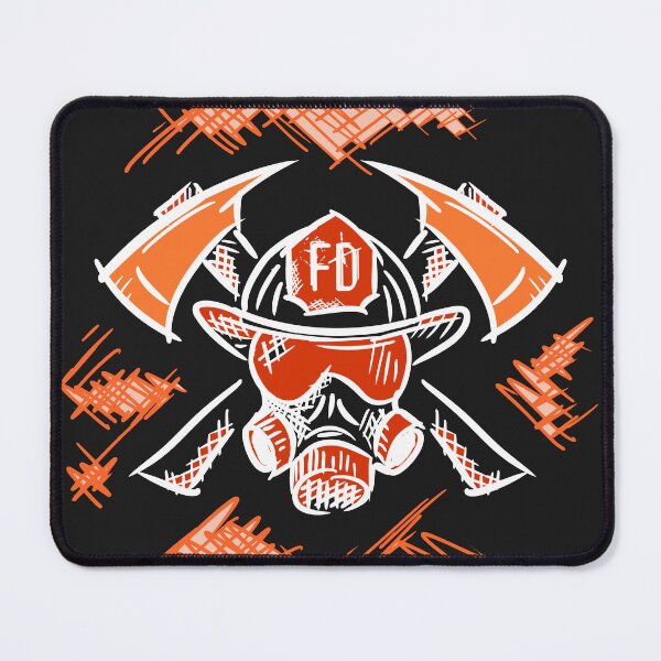 Item preview, Firefighter. Fire Department. Illustration. Drawing. Hand drawn. designed and sold by funnycolors.