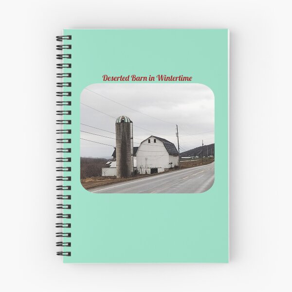 Item preview, Deserted Barn in Wintertime, Wyoming County, Western New York designed and sold by TechLaughs.
