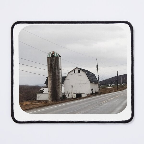 Item preview, Deserted Barn in Wintertime, Wyoming County, Western New York designed and sold by TechLaughs.