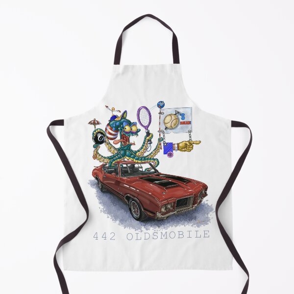 Item preview, The 442 Olds Mobile Muscle Car designed and sold by Smart Aleck Art.