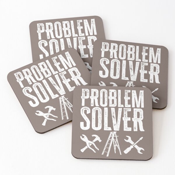 Item preview, Problem Solver: Handyman Handywoman Tools - White designed and sold by Reconocer.