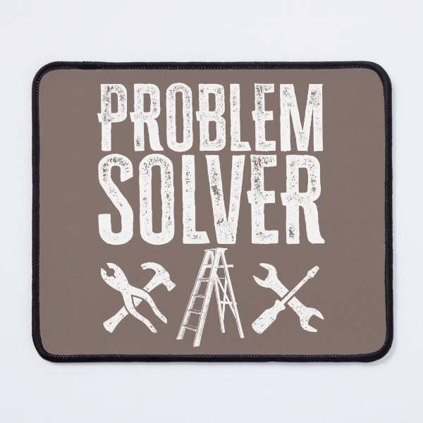 Item preview, Problem Solver: Handyman Handywoman Tools - White designed and sold by Reconocer.