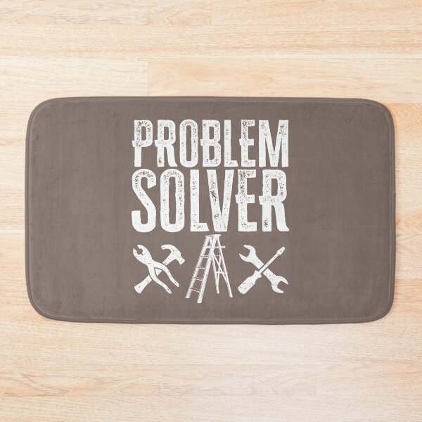 Item preview, Problem Solver: Handyman Handywoman Tools - White designed and sold by Reconocer.