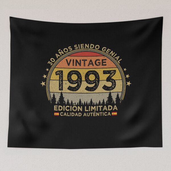 Item preview, 30 Años Siendo Genial 1993 Vintage 30 Años Cumpleaños designed and sold by cssdru.