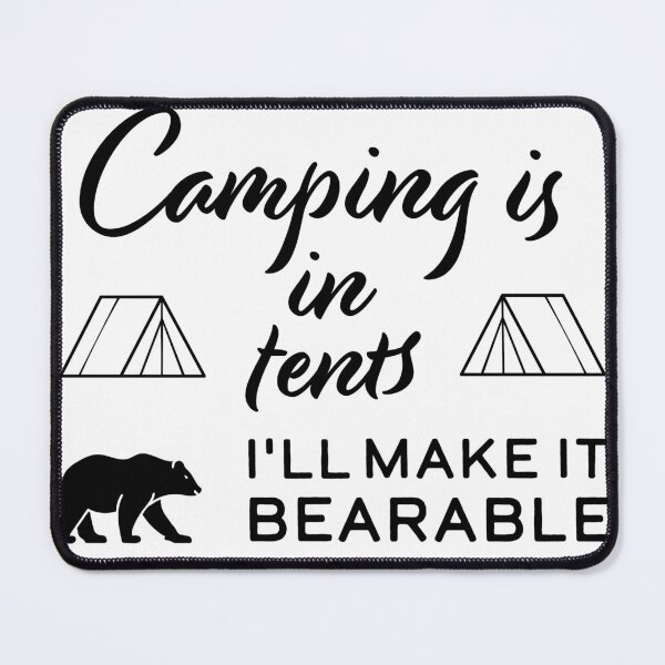Item preview, Camping is in tents designed and sold by 3rdbrewdesign.