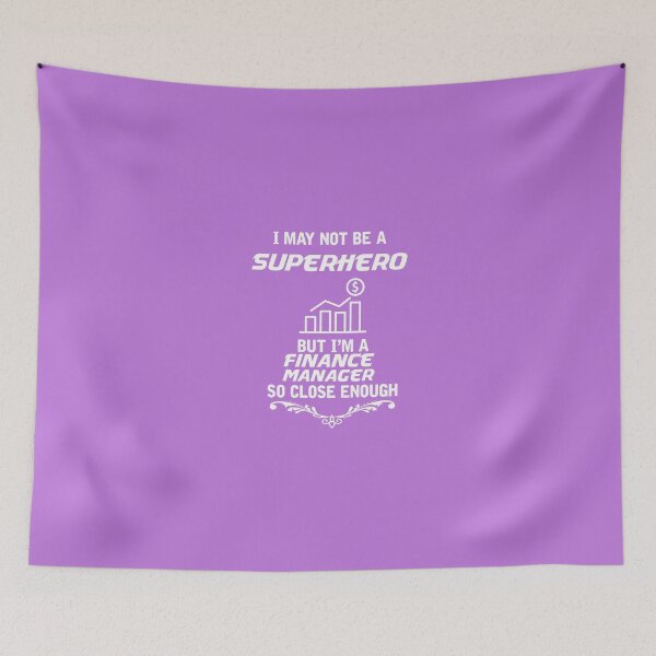 Item preview, Not Superhero But Finance Manager designed and sold by AlwaysAwesome.