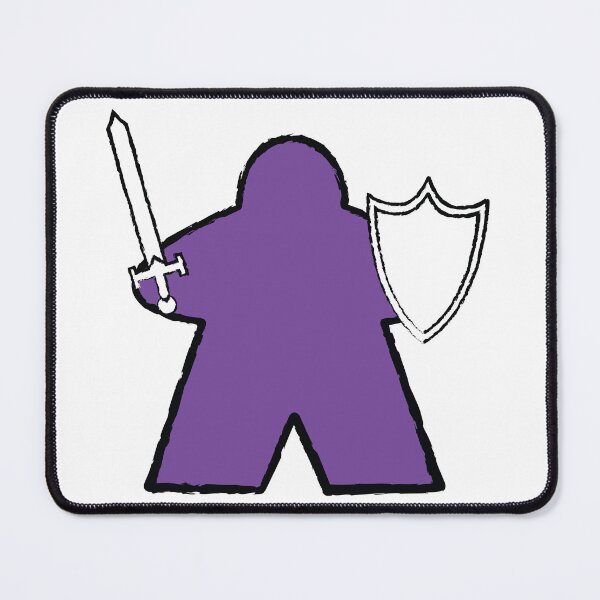 Item preview, Purple Knight Meeple! designed and sold by BaronsGames.