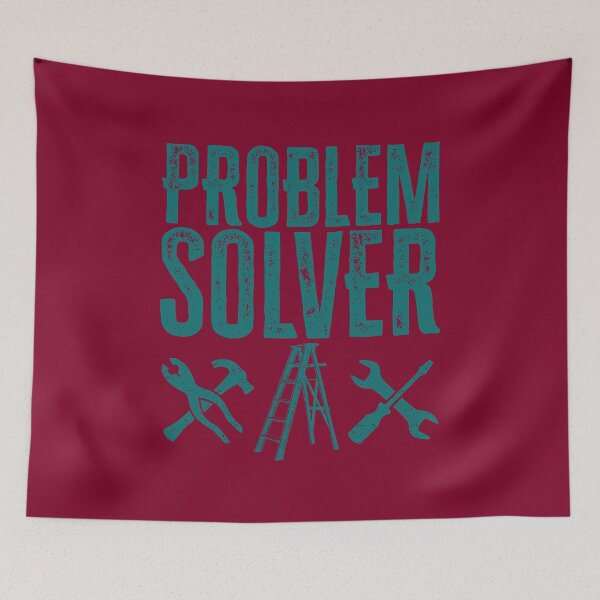 Item preview, Problem Solver: Jill of All Trades - Teal designed and sold by Reconocer.