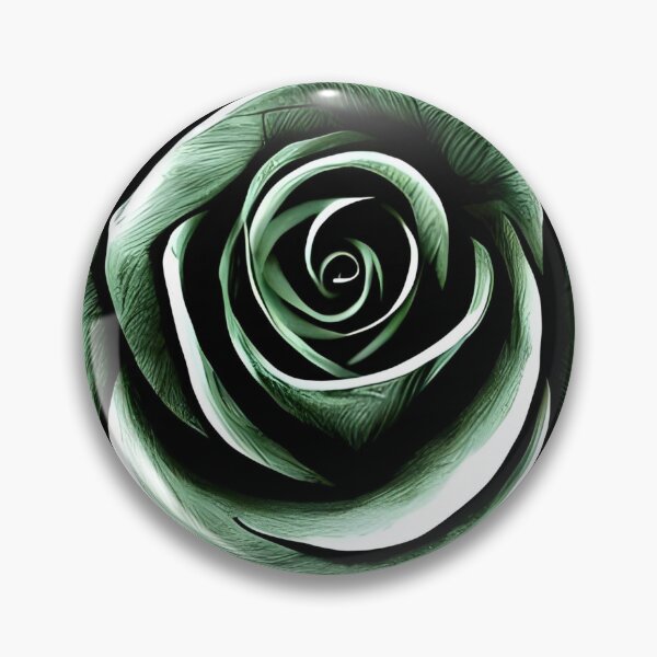Item preview, Green rose flower designed and sold by gramizzia.