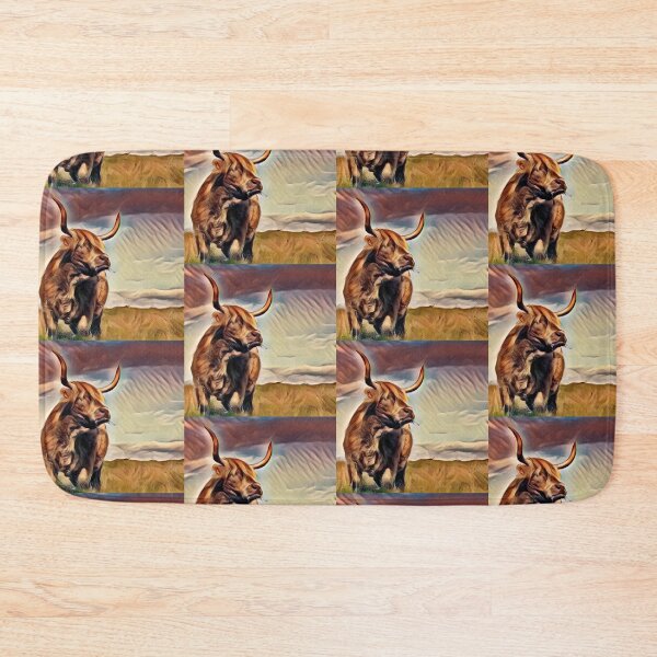 Item preview, Burly Highland Cow scouts out the pasture designed and sold by FarmsteadAcers.