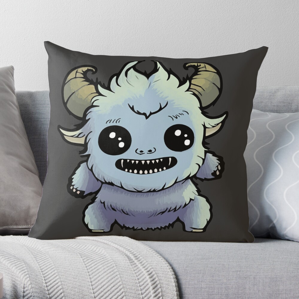 Baby Yeti Throw Pillow for Sale by Cinderwing