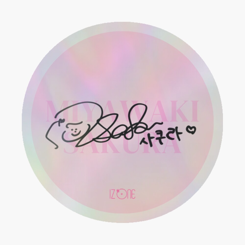 IZ*ONE COLOR*IZ タワレコ サクラ サイン