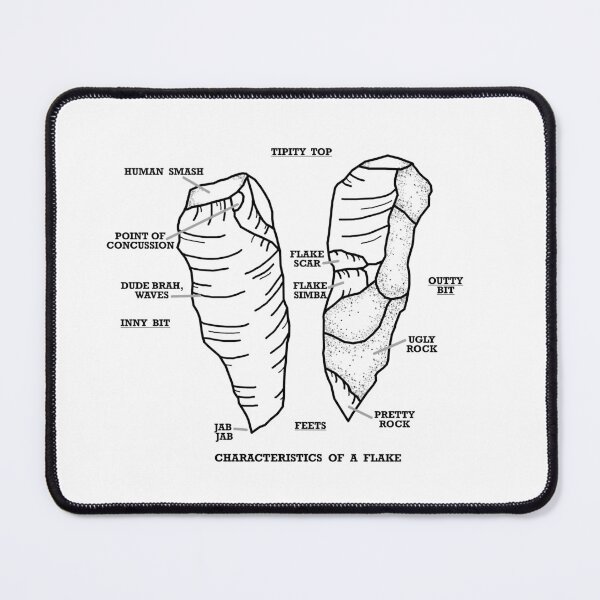 Item preview, Characteristics of a Flake (Humor) designed and sold by Trowel-Tales.