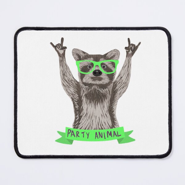 Item preview, Party Animal Raccoon designed and sold by aliciab013.